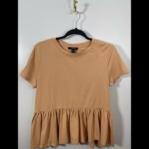 🧡Forever 21 Light peach color swing top🧡